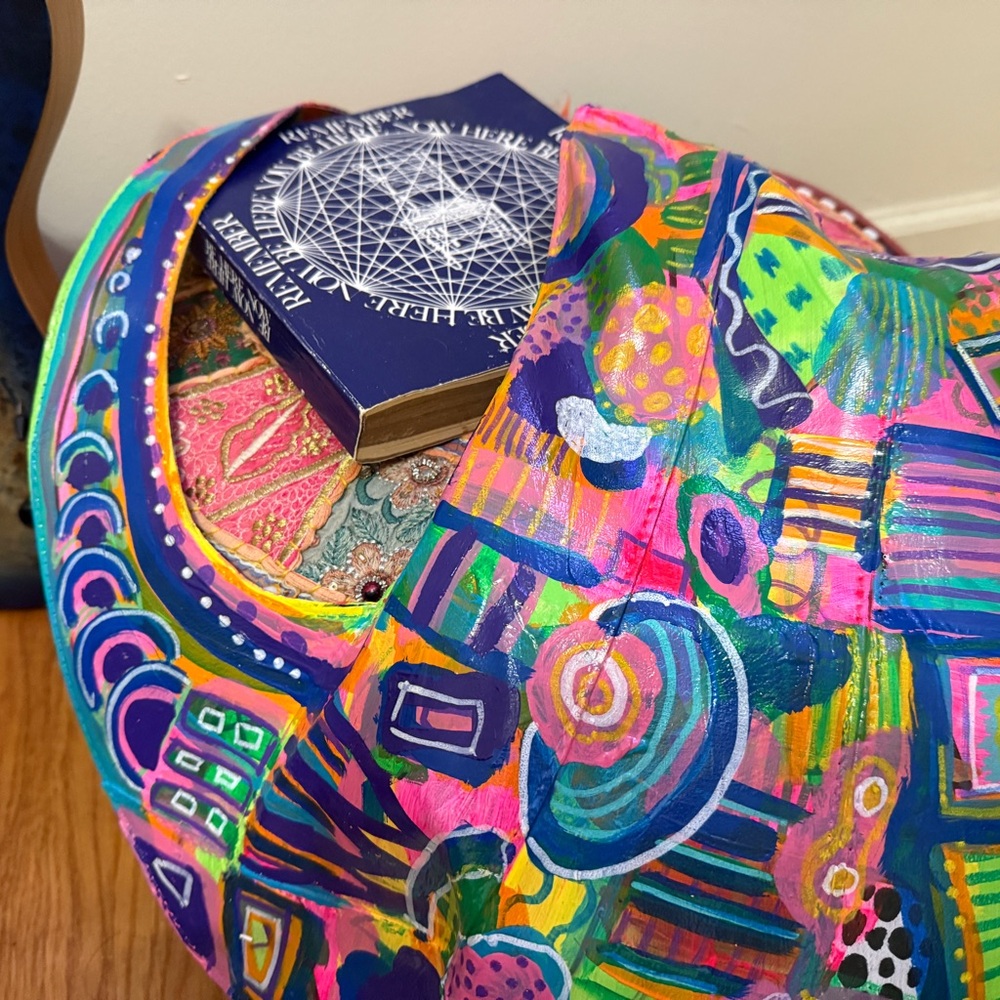 Colorful Abstract Backpack - Picture 9 of 10